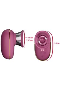 Pompe clitoridienne avec léchage et vibrations - She.E.O