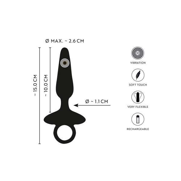 Plug vibrant flexible avec Design lisse - Anos