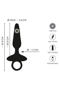 Plug vibrant flexible avec Design lisse - Anos