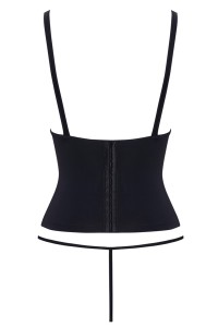 Ensemble corset seins nus noir - Cottelli PARTY 