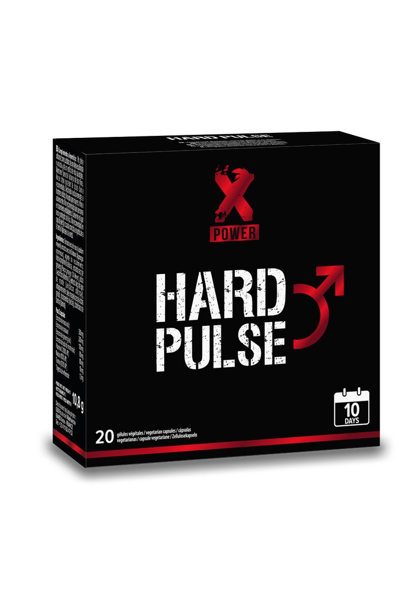 Stimulant sexuel masculin Hard Pulse (20 gélules)