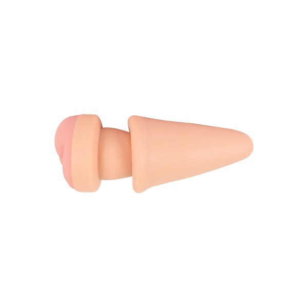 Extension de pénis + plug anal - Nature Skin