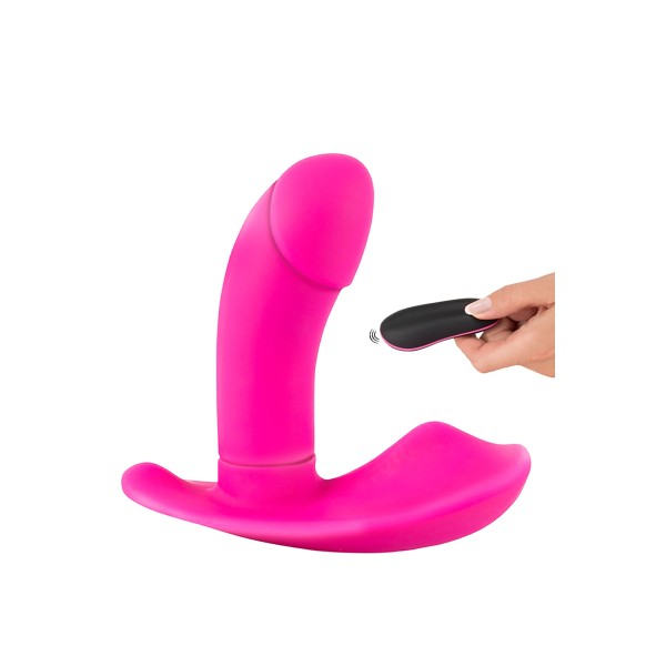 Vibromasseur de culotte avec pénis - Sweet Smile