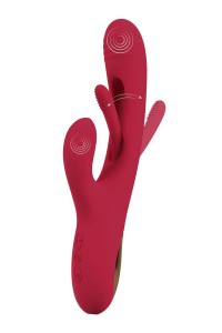 Vibro rabbit avec langue oscillante - Sweet Smile