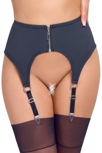 Porte-jarretelles noir mat - Cottelli LINGERIE