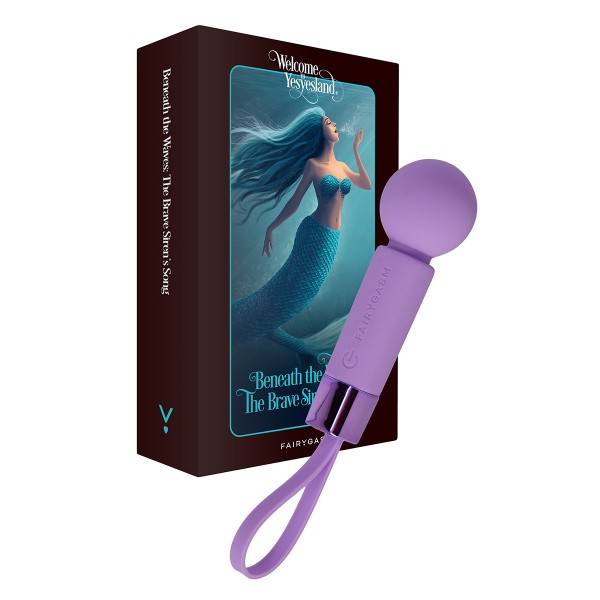 Mini vibro rechargeable Pearlstasy violet - FairyGasm