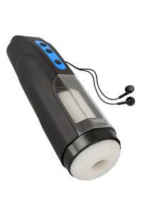 Masturbateur rotatif et va-et-vient avec gémissements WYNE n°09