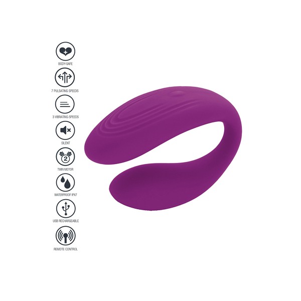 Vibromasseur pour couple Bound Love - Xocoon