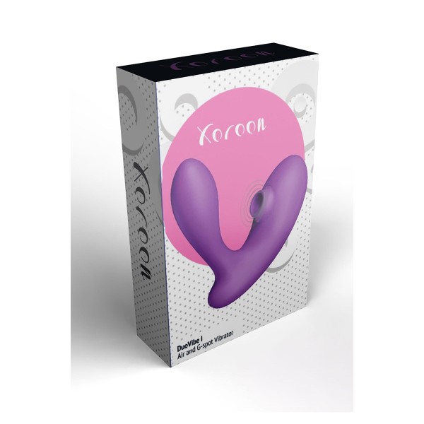 Stimulateur DuoVibe I Air et  Point G - Xocoon