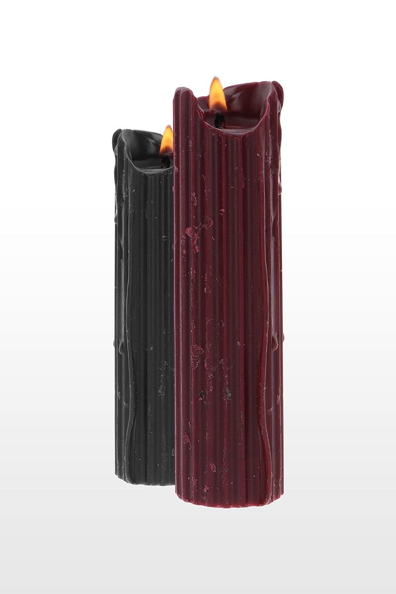 Set 2 bougies goutte à goutte BDSM - Taboom