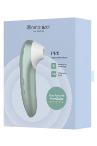 Stimulateur clitoridien Womanizer Pro turquoise