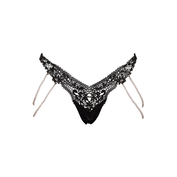 String Rio avec chaines de perles - Cottelli LINGERIE 