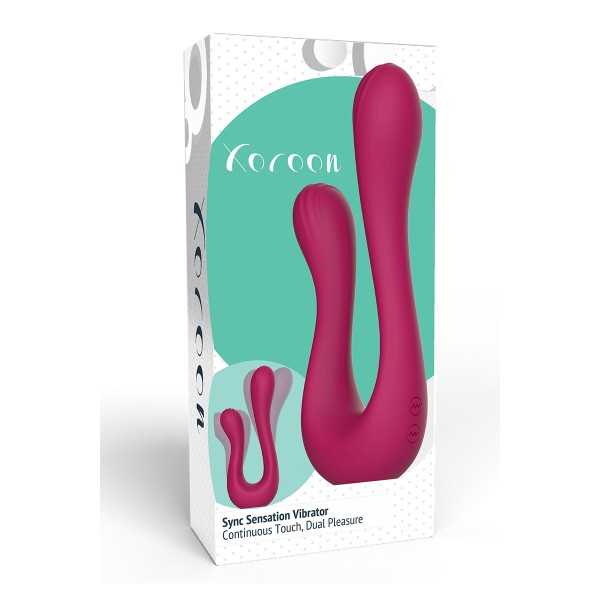 Double vibro flexible Sync Sensation - Xocoon