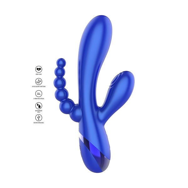 Vibro Multi-plaisirs Triple Love - Xocoon