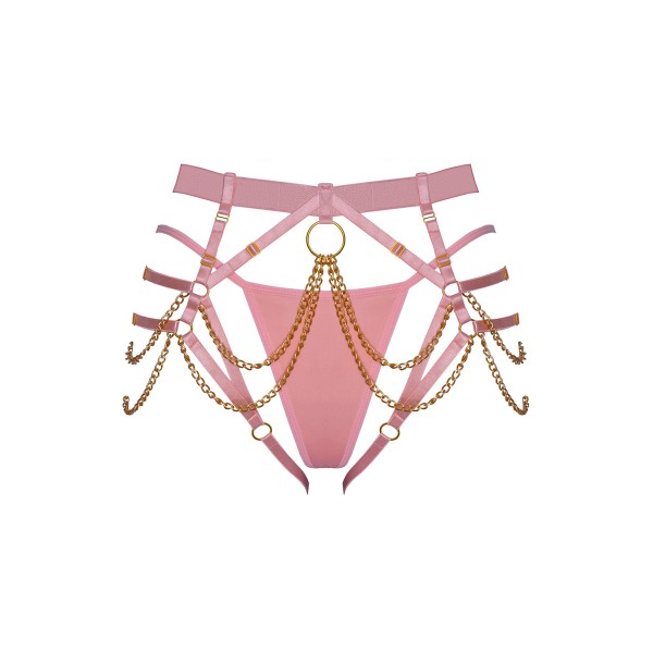 String harnais rose - Bad Kitty