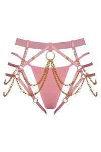 String harnais rose - Bad Kitty