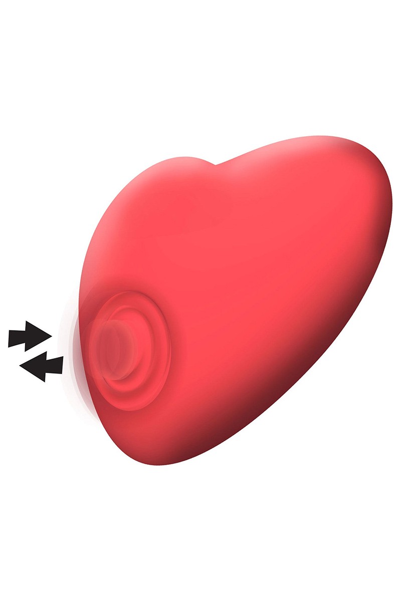 Stimulateur à pulsations et vibrations Heartbeat - Xocoon