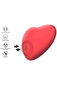 Stimulateur à pulsations et vibrations Heartbeat - Xocoon
