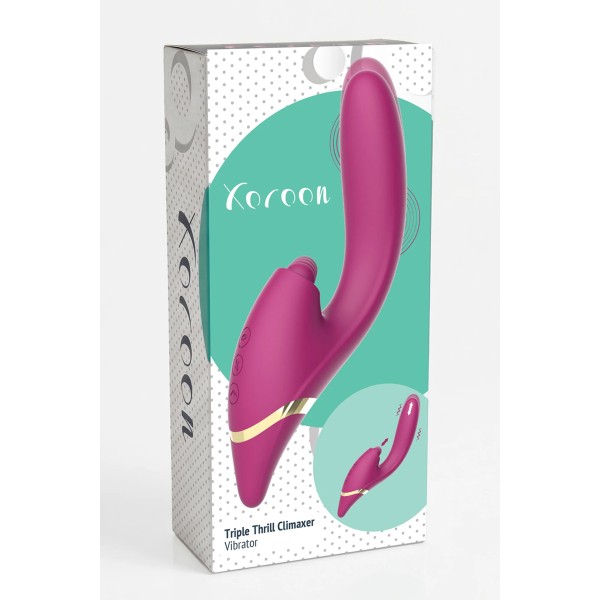 Vibro à triple stimulation Climaxer - Xocoon
