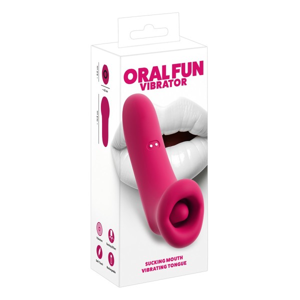 Vibro Oral Fun Sucking Mouth and Tongue - You2Toys