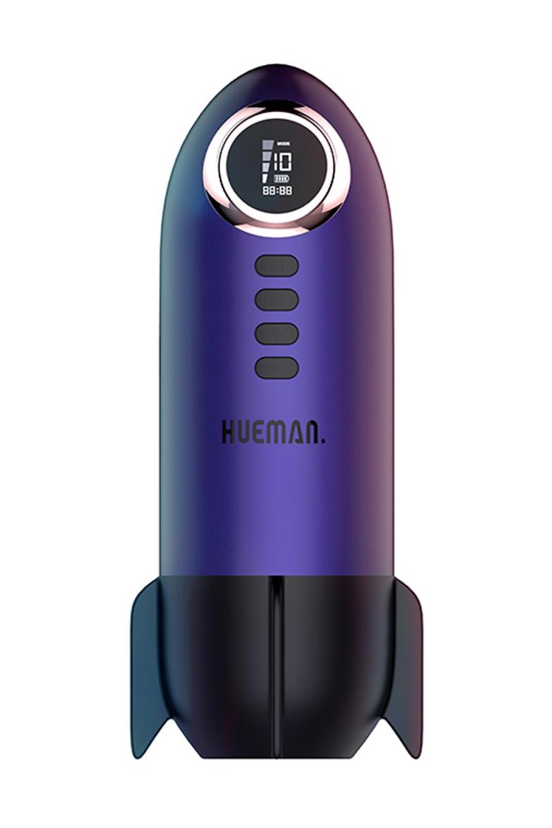 Masturbateur à aspiration et vibrations Rocket - Hueman