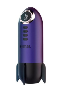 Masturbateur à aspiration et vibrations Rocket - Hueman