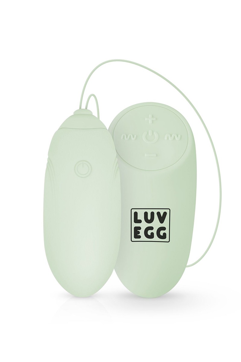 Oeuf vibrant télécommandé vert - LUV EGG