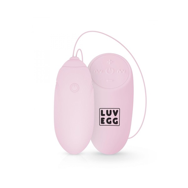 Oeuf vibrant télécommandé rose - LUV EGG
