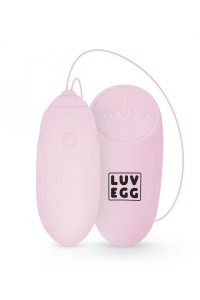 Oeuf vibrant télécommandé rose - LUV EGG