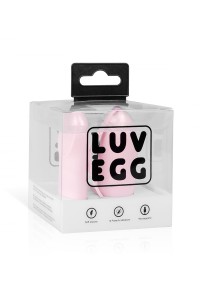 Oeuf vibrant télécommandé rose - LUV EGG