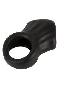 Cock Ring avec Ball Stretcher liquid silicone - Erecto 