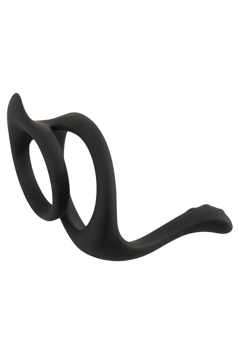 Cock & Ball Ring liquid silicone avec écarteur de périnée - Erecto