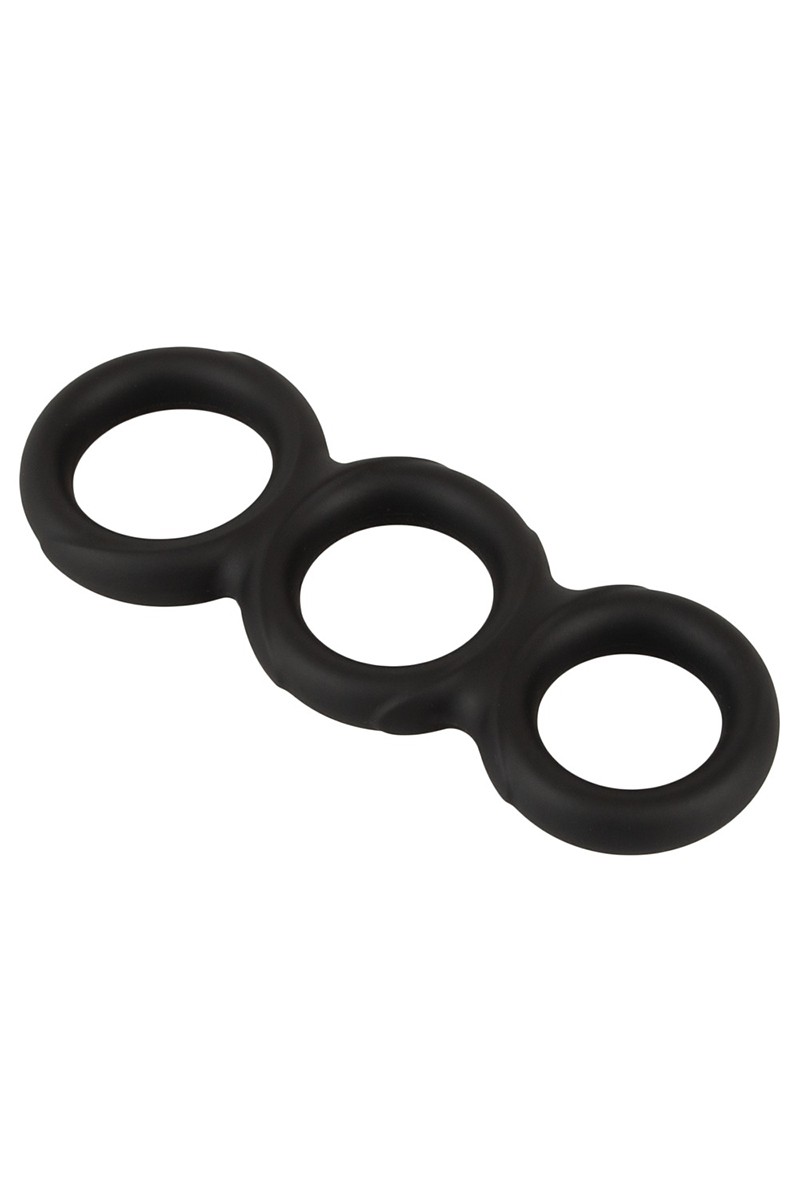 Triple Cock Ring liquid silicone - Erecto