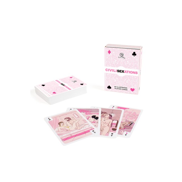 Jeu de cartes Civilisexations - Secret Play