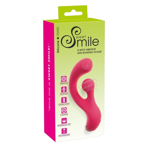 Vibro Rabbit Point G Rotatif - Sweet Smile