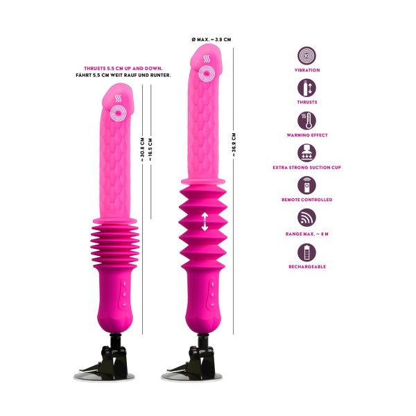 Vibro va-et-vient RC Warming Fucking Machine - You2Toys