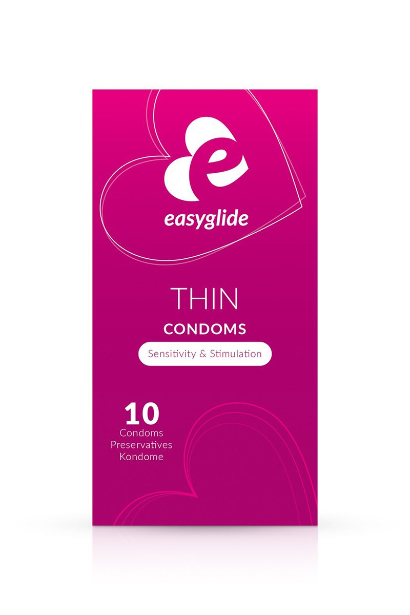 10 préservatifs Extra Fins - EasyGlide