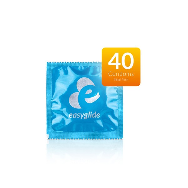 40 préservatifs parfumés - EasyGlide
