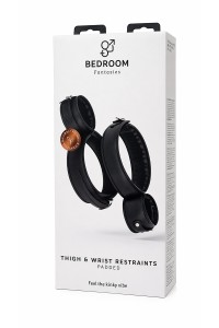 Menottes bondage cuisses et poignets - Bedroom Fantasies