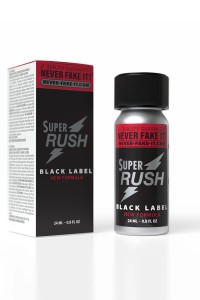 Poppers Super Rush Black Label Aluminium 24ml