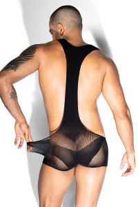 Combishort noir - J Lingerie