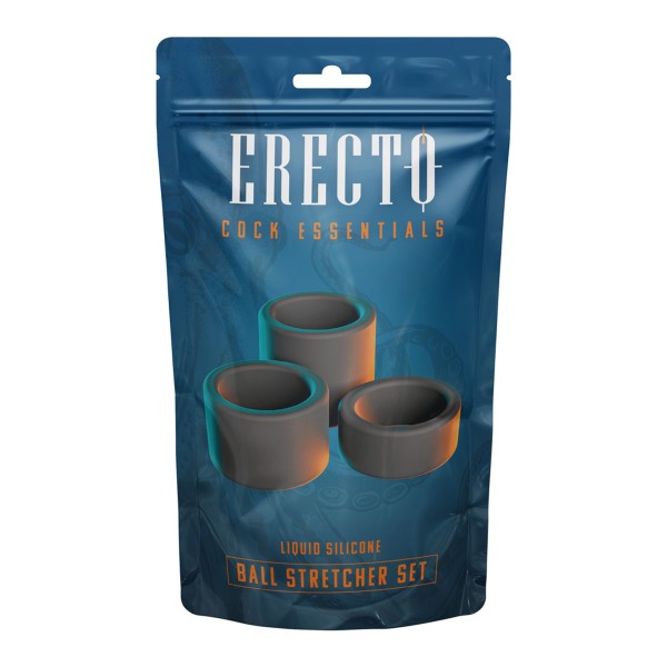 Set 3 Ball Stretcher liquid silicone - Erecto