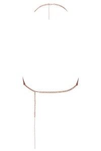 Top en métal doré rose - Cotelli ACCESSOIRES