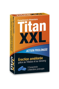 Titan XXL (2 comprimés) - stimulant sexuel
