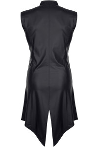 Veste longue sans manche wetlook Marco - Regnes