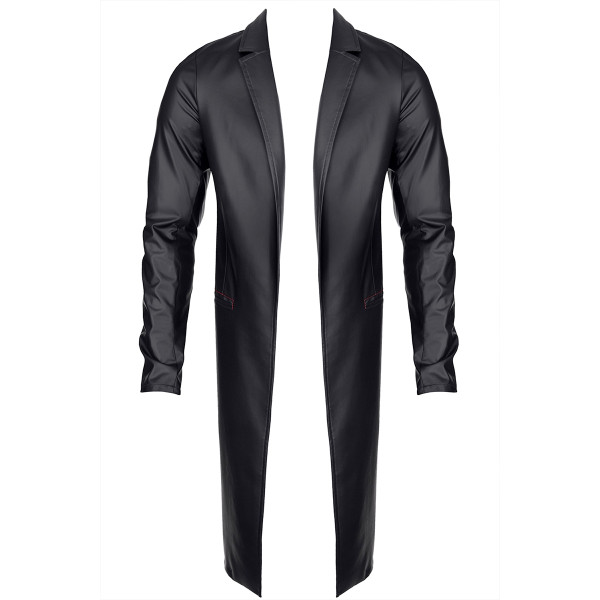 Manteau long wetlook Sergio - Regnes