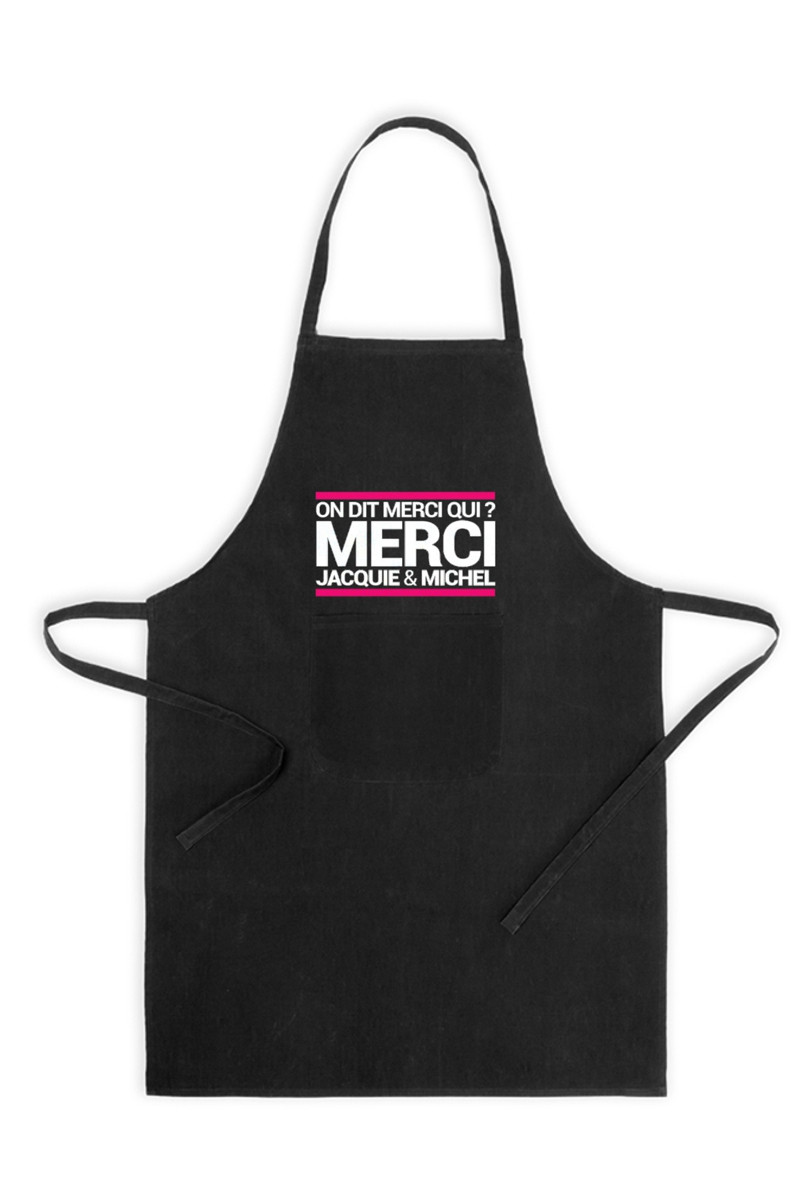 Tablier JM - On dit merci qui