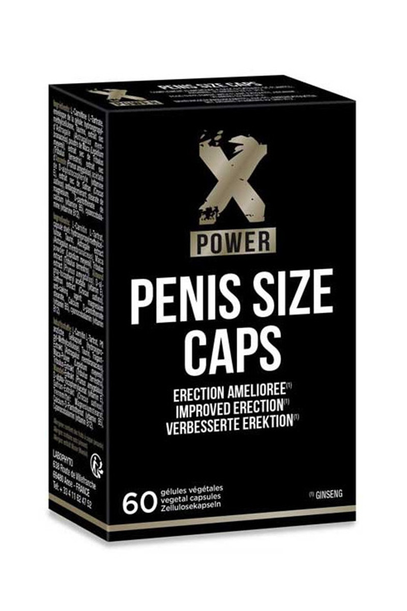 Penis Size Caps (60 gélules)