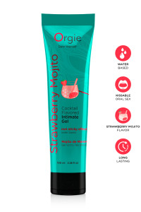Gel intime Lube Tube Cocktail Fraise Mojito 100ml